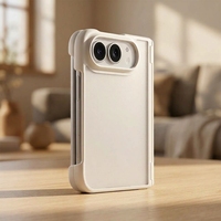 Étui de téléphone magnétique pliable de luxe pour 18 Duo avec design entièrement enveloppant en PC et TPU à bords souples