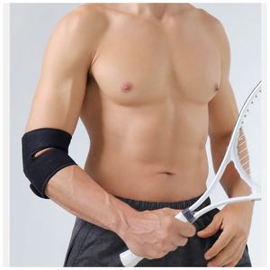 Al por mayor Mangas de soporte para el brazo de neopreno transpirable con compresión y ajuste, y soporte para el codo para golfistas, tenis, entrenamientos y levantamiento de pesas - Product Image 2