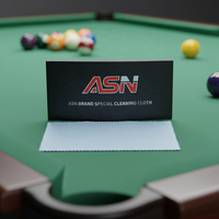 R-CGB Premium ASN Polisseur de queue de billard Technologie brevetée allemande Élimine les rayures Haute brillance 4 couleurs personnalisables Serviette de nettoyage Vente en gros