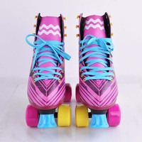 Livraison gratuite Nouveau design Location Kids Soy Luna Roller Quad Skates