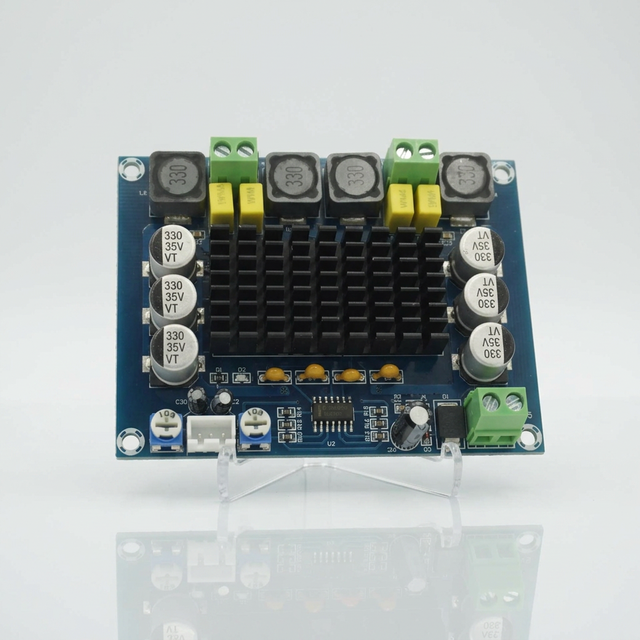 XH-M543 Class D Dual Channel 2*120W High Power Digital TPA3116D2 Amplifier Board Audio Amplifier Module TDA7266