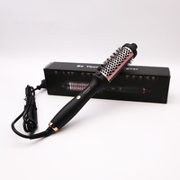 Fer à boucler ionique transfrontalier sans dommages 38 mm avec écran LCD, peigne lissant électrique pour usage domestique français