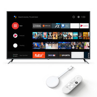 Control Remoto por Voz con Asistente de Google, Bluetooth, Wifi Dual, Chromecast, Dongle para Google TV