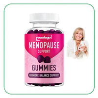 Ausreson Marque Privée Complément Alimentaire Gommeux pour le Soutien Hormonal PMS et Ménopause, Vitamines Gommeuses pour Femmes