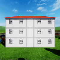 Nouvelle conception de maison préfabriquée modulaire de luxe à 3 étages, en conteneurs démontables, kit d'appartement prêt à poser
