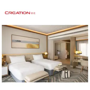 CREATION Hotel Furniture Project Jumeirah Gulf of Bahrain Resort and Spa Five Star Hotel Full Set Room Furniture