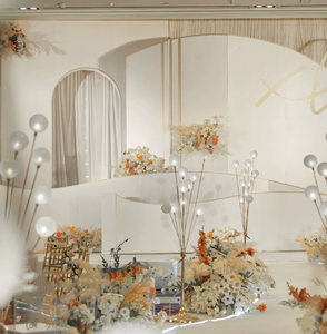 Lámpara de Cristal LED LANJO de 11 Brazos, Soporte de Iluminación para Decoración de Escenarios de Boda, Lámparas Guía Brillantes para Caminos y Mesas - Product Image 6