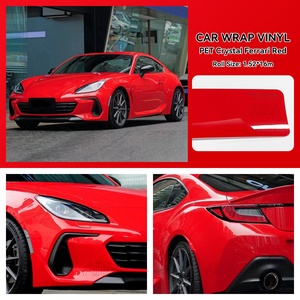 High Glossy PET ECO Friendly Glossy PVC <strong>Vinyl</strong> for Car Body Wrapping Waterproof Scratch-Resistant Film for Automotive Use - Product Image 5