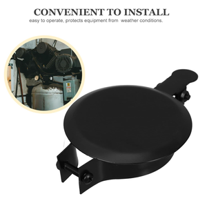 YUEYANG Universal Black Steel Fuel Tank Cap Handle with <b>Clamp</b> and Screw Mounting Bracket - Product Image 3