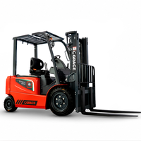 Chariot élévateur électrique compact à batterie lithium fabriqué en Chine, 1,5 tonne, 2 tonnes, 3 tonnes, avec prix compétitif