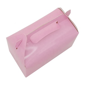 Tùy Chỉnh In Gấp Môi Trường Di Động Tráng Miệng Nướng Các Tông Bánh Điều Trị Hộp Với Xử Lý Đám Cưới Pops Bánh Mì Bánh Túi - Product Image 6