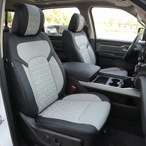 Housse de siège de luxe GANE Design en cuir Nappa multicolore, respirante et durable, adaptée aux sièges intérieurs Dodge Ram - Product Image 1