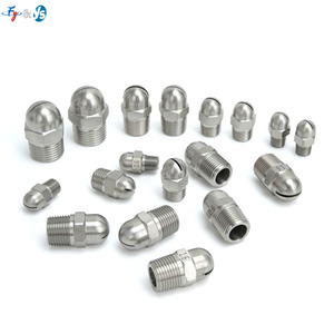 Đầu phun tia phẳng bằng thép không gỉ YS 1/8 BHC, đầu phun khí nén, đầu phun làm sạch khe hở công nghiệp, đầu phun gió thổi - Product Image 5