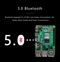 Raspberry Pi Modelo B 1GB 2GB 4GB de RAM de doble banda WIFI soporte POE, Raspberry Pi 4 placas Dual