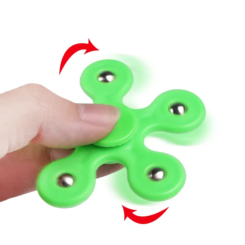 Commercio all'ingrosso Mini Size giroscopio mano dito trottola giocattolo bambini Fidget Spinner metallo per le vendite