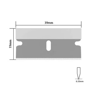 Công Nghiệp Làm Sạch <span class=keywords><strong>scraper</strong></span> dao cạo lưỡi đơn cạnh thay thế tiện ích dao hộp Cutter Blades cho Diy loại bỏ nhãn - Product Image 2