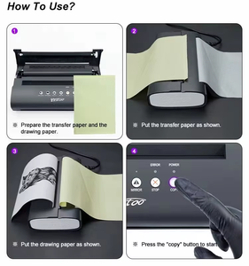 Máquina de Transferencia Térmica Yaba MT-200, Copiadora e Impresora de Plantillas para Tatuajes, Accesorios de Maquillaje Permanente, Transferencia de Tatuajes de Alta Visibilidad - Product Image 3