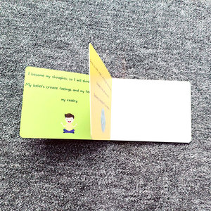 Personalizado bebé educación temprana mi primer libro de afirmación inglés palabra tablero libro impresión - Product Image 6