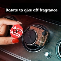 Diffuseur de parfum pour voiture personnalisable en forme de tourne-disque pour grille d'aération