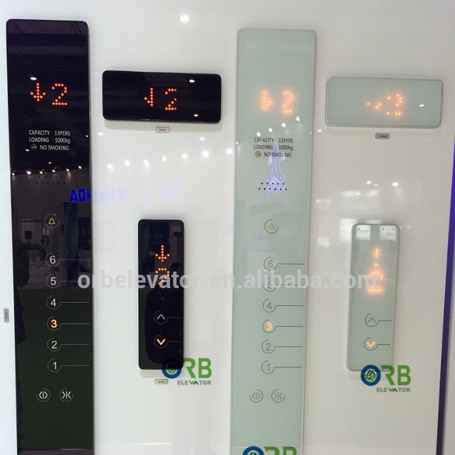 Elevator Landing Operation Glass Panel