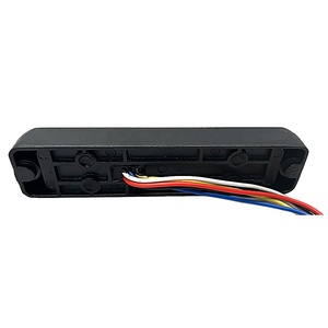 Étanche IP65 blanc led stroboscopique lumières 3W 6 led stroboscope voyant ambre balise 21 modes 12v 24v led stroboscopique voyant d'avertissement - Product Image 5