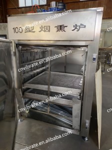VBJX Machine à fumer et à sécher la fumée professionnelle industrielle pour le poisson porc viande boeuf fromage bacon - Product Image 4