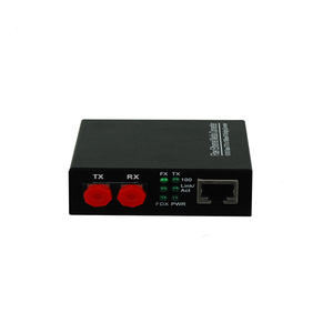 Bộ Chuyển Đổi Quang Đa Phương Tiện FE Bên Ngoài <span class=keywords><strong>100M</strong></span> <span class=keywords><strong>Ethernet</strong></span> RJ45 Qua Sợi Quang 850/1310/1550 Nm Đầu Nối Sợi Quang SC FC LC SFP - Product Image 1