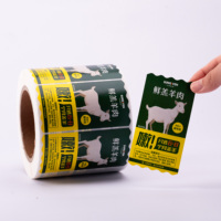 Autocollant d'emballage personnalisé YHH en papier synthétique auto-adhésif, imperméable, écologique, durable, résistant aux rayures, pour snacks, pizzas, huile d'olive