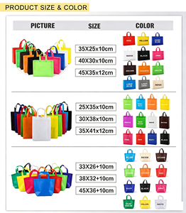 Nonwoven Spunbond <b>Cloth</b> <b>Bag</b> Reusable Non-woven Shopping <b>Bag</b> Handbag Non Woven Tote <b>Bag</b> Reusable Shopping <b>Bag</b> for Daily Use - Product Image 5