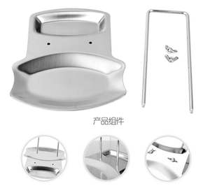 Support pour couvercles de casseroles et poêles, support progressif pour couvercles et cuillères, étagère en acier inoxydable 304, organisateur de couvercles de casseroles - Product Image 3