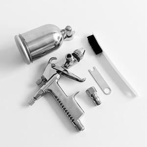 Pistola de Pulverización R2 de 100 ml con Alimentación por Gravedad, Boquilla de 0.3, 0.5, 0.8 y 1.0 mm, para Reparación de Cuero, Muebles y Automóviles - Product Image 3