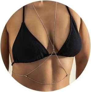 Chapado en oro de moda Boho cubano Figaro perla corazón vientre cintura cadena para mujeres <span class=keywords><strong>Sexy</strong></span> Bikini cuerpo joyería para ocasiones de aniversario - Product Image 6