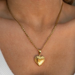 Collar de Perlas Naturales, Collar Apilable de Acero Inoxidable, Collar con Colgante de Concha Abierta, Accesorios de Acero Inoxidable - Product Image 5