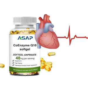 Cápsula de cápsulas blandas de coenzima Q10 de suplementos de etiqueta privada OEM ODM para la salud del corazón - Product Image 1