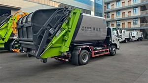 HOWO Pequeño 6CBM Gancho Elevador Camión Contenedores de basura Contenedor 6 TONELADAS <span class=keywords><strong>Roll</strong></span> <span class=keywords><strong>Off</strong></span> Brazo hidráulico Caja de basura para la <span class=keywords><strong>venta</strong></span> - Product Image 5