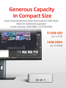 Free Shipping to US Countries Firebat Brand New R2 Mini PC R5 3500U CPU 16GB 512GB Ready Ship With <b>Plug</b> R3 Mini PC Suitable for - Product Image 5