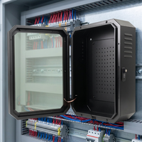 Boîtier métallique personnalisé IP54 avec revêtement en poudre pour chargeur de VE extérieur, avec grand espace vide