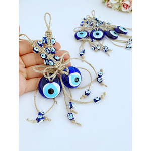 Pendente turco malocchio pendente per occhi blu turco decorazione per pareti decorazione regalo <span class=keywords><strong>portachiavi</strong></span> regalo di buona fortuna - Product Image 2