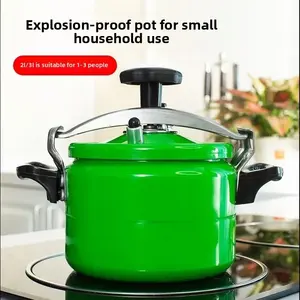 หม้อหุงข้าวซุปเปอร์มินิ ผลิตจากอะลูมิเนียมอัลลอยด์ เป็นมิตรกับสิ่งแวดล้อม ใช้ได้กับเตาแก๊ส เตาแม่เหล็กไฟฟ้า และหม้ออัดแรงดัน - Product Image 2