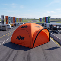 Tente gonflable personnalisable pour promotions en plein air - Imperméable, installation rapide, choix des distributeurs