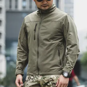 Logo personalizzato giacca Softshell cappotto da uomo tiro caccia miglior Design giacca mimetica giacche all'ingrosso da uomo impermeabili
