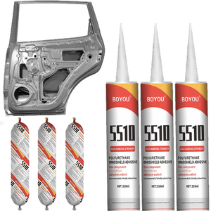 300ml tek bileşenli siyah poliüretan dolgu macunu, hızlı sertleşen poliüretan otomotiv cam dolgu macunu - Product Image 6