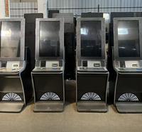 Armoire en métal de prix usine moniteur vertical de 32 pouces avec la machine de jeu de compétence à jetons de foudre