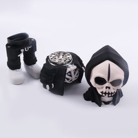 Broyeur à herbe en métal, accessoires pour fumeurs, broyeur à herbe à thème Halloween, broyeur créatif et tendance, parfait comme cadeau de festival