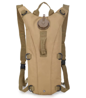 Sac à dos durable pour le sport en plein air Hydratation tactique imperméable avec sac à eau 2L en polyester durable