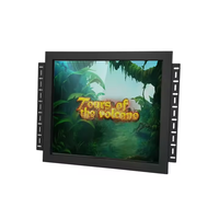 POG 19" 4:3 Aspect Ratio Infrared Gaming Monitor Touch Screen USB/VGA New Coin Operated Black POG Game Machines