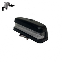 Éclairage de plaque d'immatriculation à LED 10-30V Étanche Lampe universelle de plaque d'immatriculation arrière E-mark Certifié pour camions lourds remorques camions