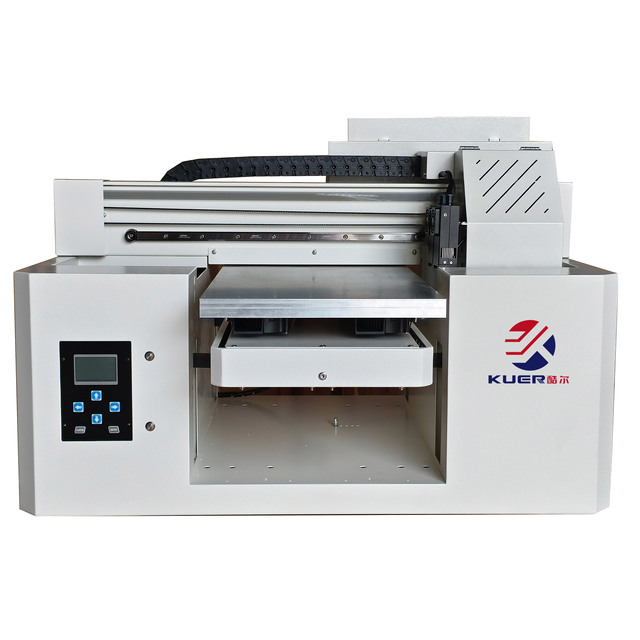 High-Efficiency 3050 UV Printer for Acrylic PVC Plastic Metal Phone Case Glass Leather and Gift Box Small A3 Flatbed Printing