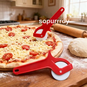 Coupe-pizza multifonctionnel personnalisé à lame fine, rouleau à pâte, outil de cuisson pour pizza, pain, pâtisserie et gâteau - Product Image 5