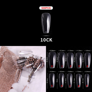 <span class=keywords><strong>Uñas</strong></span> Postizas <span class=keywords><strong>de</strong></span> Bailarina Transparentes al por Mayor, 33 <span class=keywords><strong>Tipos</strong></span>, 500 Piezas, Punta Afilada, Estilo Francés Natural, <span class=keywords><strong>Uñas</strong></span> <span class=keywords><strong>de</strong></span> Ataúd, Puntas <span class=keywords><strong>de</strong></span> <span class=keywords><strong>Uñas</strong></span> <span class=keywords><strong>de</strong></span> ABS a Presión - Product Image 6
